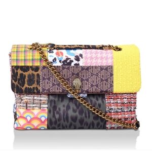 Kurt Geiger Multicolor Patchwork Shoulder Bag